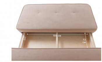 Диван-кровать 1001 бежевый (Brendoss) в Богдановиче - bogdanovich.mebel-e96.ru