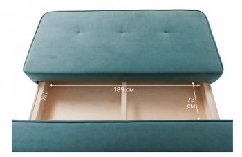 Диван-кровать 1001 мятный (Brendoss) в Богдановиче - bogdanovich.mebel-e96.ru