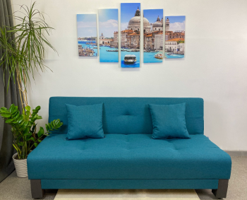 Диван-кровать Поло Эконом NeoEmerald в Богдановиче - bogdanovich.mebel-e96.ru