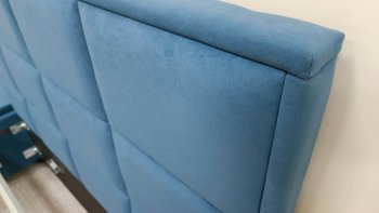 Кровать с подъемным механизмом Мега синий (Лин) в Богдановиче - bogdanovich.mebel-e96.ru