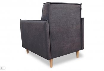 Кресло 831 Графит, велюр (Brendoss) в Богдановиче - bogdanovich.mebel-e96.ru