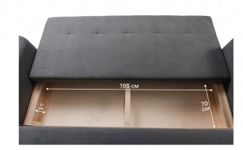 Диван 920 серый (Brendoss) в Богдановиче - bogdanovich.mebel-e96.ru