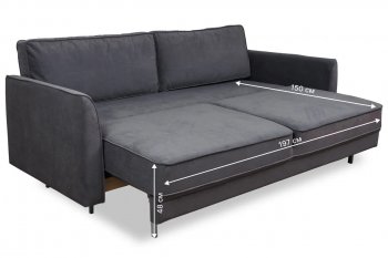 Диван 930 графит (Brendoss) в Богдановиче - bogdanovich.mebel-e96.ru