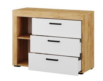 Комод Адель белый (Текс) в Богдановиче - bogdanovich.mebel-e96.ru