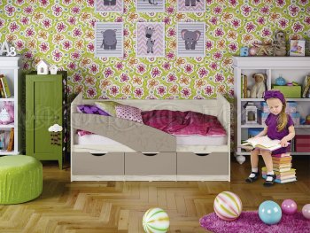 Кровать Бабочки Шарли мокко (Миф) в Богдановиче - bogdanovich.mebel-e96.ru