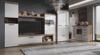 Стенка Бастон+шкаф (Эра) в Богдановиче - bogdanovich.mebel-e96.ru