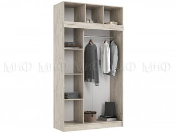 Шкаф-купе 1300 мм +антресоль Роджина крафт/кашемир (Миф) в Богдановиче - bogdanovich.mebel-e96.ru
