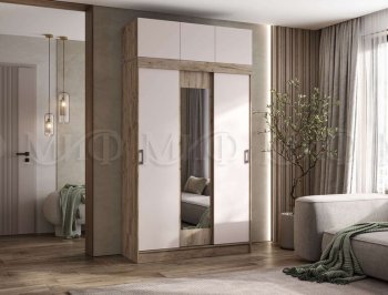 Спальный гарнитур Бася крафт/кашемир (Миф) в Богдановиче - bogdanovich.mebel-e96.ru