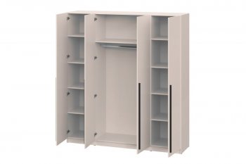 Шкаф 2000 мм Берген ШК-2000 с зеркалом кашемир (ИЦ) в Богдановиче - bogdanovich.mebel-e96.ru