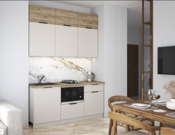 Кухонный гарнитур 1800 мм Бохо (Стиль) в Богдановиче - bogdanovich.mebel-e96.ru