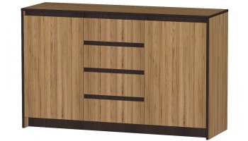 Стенка Бостон модульная дуб крафт (Лин) в Богдановиче - bogdanovich.mebel-e96.ru