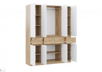 Шкаф 2800 мм Бостон Лайт Шк-03+ШК-04 (Стиль) в Богдановиче - bogdanovich.mebel-e96.ru