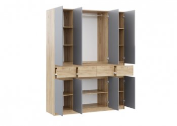 Шкаф 2800 мм Бостон Лайт Шк-03+ШК-04 (Стиль) в Богдановиче - bogdanovich.mebel-e96.ru