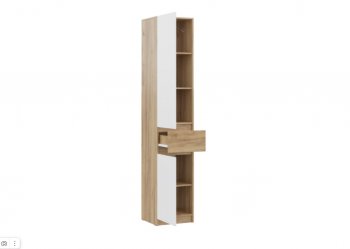 Прихожая Бостон Лайт комп.1 белый (Стиль) в Богдановиче - bogdanovich.mebel-e96.ru