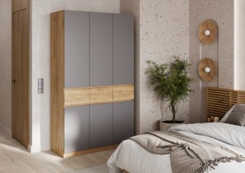 Спальный гарнитур Бостон Лайт серый (Стиль) в Богдановиче - bogdanovich.mebel-e96.ru