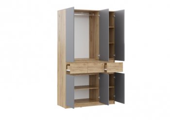 Шкаф 2800 мм Бостон Лайт Шк-03+ШК-04 (Стиль) в Богдановиче - bogdanovich.mebel-e96.ru