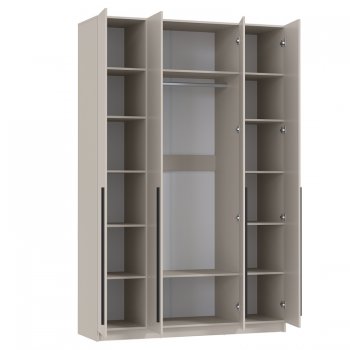 Шкаф 1600 мм 67.13 Брандо ЛДСП кашемир (высота 2400) (Олмеко) в Богдановиче - bogdanovich.mebel-e96.ru