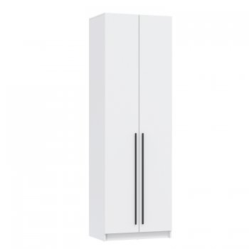 Шкаф 800 мм 67.14 Брандо ЛДСП Белый (высота 2400) (Олмеко) в Богдановиче - bogdanovich.mebel-e96.ru