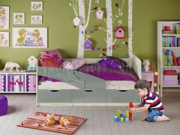 Кровать Дельфин шарли бриз (Миф) в Богдановиче - bogdanovich.mebel-e96.ru