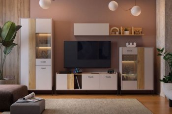 Стенка Доминика модульная  (Мебельсон) в Богдановиче - bogdanovich.mebel-e96.ru