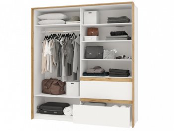 Шкаф 2000 мм Дубай сек №11 (Росток) в Богдановиче - bogdanovich.mebel-e96.ru