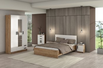 Спальный гарнитур Эконом, модульный (Зарон) в Богдановиче - bogdanovich.mebel-e96.ru