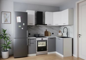 Кухонный гарнитур угловой Элеганция 2000*1200 мм (Sanvut) в Богдановиче - bogdanovich.mebel-e96.ru