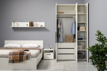 Шкаф комбинированный 1200 мм Эйр 13.182 (Моби) в Богдановиче - bogdanovich.mebel-e96.ru