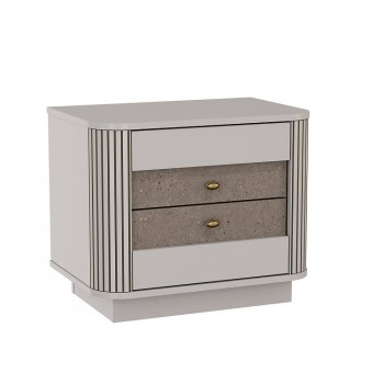 Тумба прикроватная Фантазия 34.17 кашемир (Олмеко) в Богдановиче - bogdanovich.mebel-e96.ru