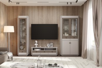 Стенка Фантазия модульная, кашемир (Олмеко) в Богдановиче - bogdanovich.mebel-e96.ru