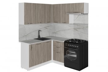 Угловой кухонный гарнитур Фьюджи макси 1600*1700 мм (Герда) в Богдановиче - bogdanovich.mebel-e96.ru
