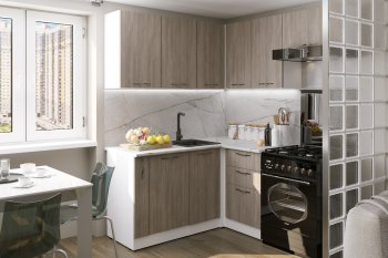 Угловой кухонный гарнитур Фьюджи макси 1600*1700 мм (Герда) в Богдановиче - bogdanovich.mebel-e96.ru