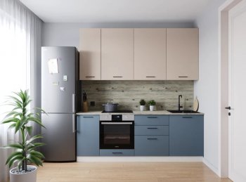 Кухонный гарнитур Фьюжн 2200 мм (Санвут) в Богдановиче - bogdanovich.mebel-e96.ru