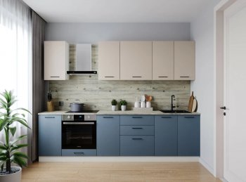 Кухонный гарнитур Фьюжн 2800 (Санвут) в Богдановиче - bogdanovich.mebel-e96.ru