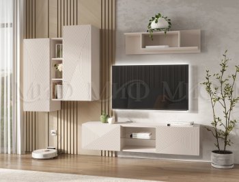 Стенка Флэш кашемир (Миф) в Богдановиче - bogdanovich.mebel-e96.ru