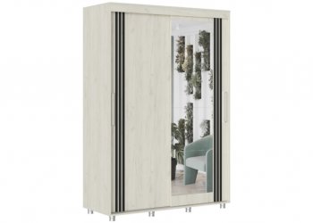 Шкаф-купе 1500 мм Форест крафт белый (Стиль) в Богдановиче - bogdanovich.mebel-e96.ru