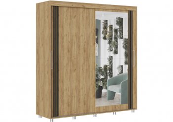 Шкаф-купе 2000 мм Форест крафт золотой(Стиль) в Богдановиче - bogdanovich.mebel-e96.ru