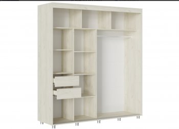 Шкаф-купе 2000 мм Форест крафт белый (Стиль) в Богдановиче - bogdanovich.mebel-e96.ru