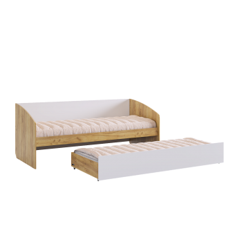 Кровать Форсаж крафт в Богдановиче - bogdanovich.mebel-e96.ru