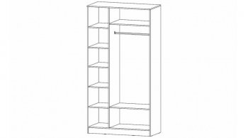 Шкаф 3х створчатый 1200 мм Гамма (Лин) в Богдановиче - bogdanovich.mebel-e96.ru