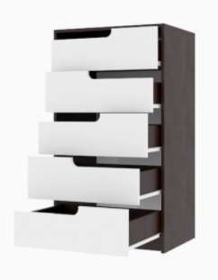 Комод Гавана белый (Текс) в Богдановиче - bogdanovich.mebel-e96.ru