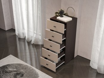 Комод 5 ящиков Гиза (МИ) в Богдановиче - bogdanovich.mebel-e96.ru