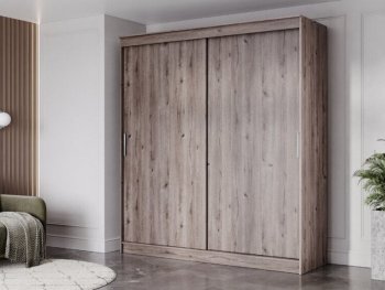 Шкаф-купе 2000 мм Гранд-1 ЛДСП, дуб горный (Эра) в Богдановиче - bogdanovich.mebel-e96.ru