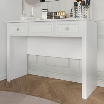 Стол туалетный Грация белый (БМ) в Богдановиче - bogdanovich.mebel-e96.ru