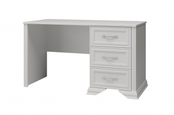Стол письменный Грация белый (БМ) в Богдановиче - bogdanovich.mebel-e96.ru