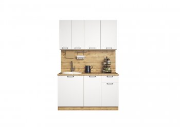 КУхонный гарнитур Хелмер 1400 мм (Сурская) в Богдановиче - bogdanovich.mebel-e96.ru