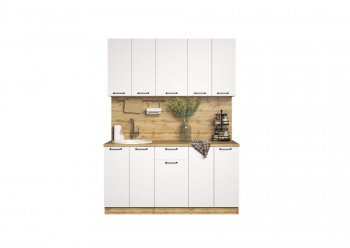 КУхонный гарнитур Хелмер 1600 мм (Сурская) в Богдановиче - bogdanovich.mebel-e96.ru