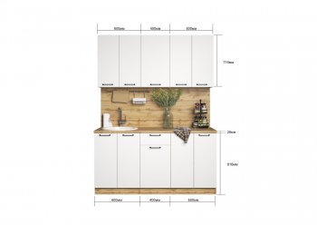 КУхонный гарнитур Хелмер 1600 мм (Сурская) в Богдановиче - bogdanovich.mebel-e96.ru