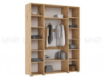 Шкаф 1800 мм Ирис с антресолью крафт/грин (Миф) в Богдановиче - bogdanovich.mebel-e96.ru