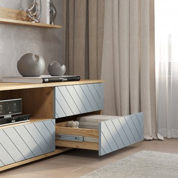 Стенка Камелия ГС-01 шарли бриз (БТС) в Богдановиче - bogdanovich.mebel-e96.ru